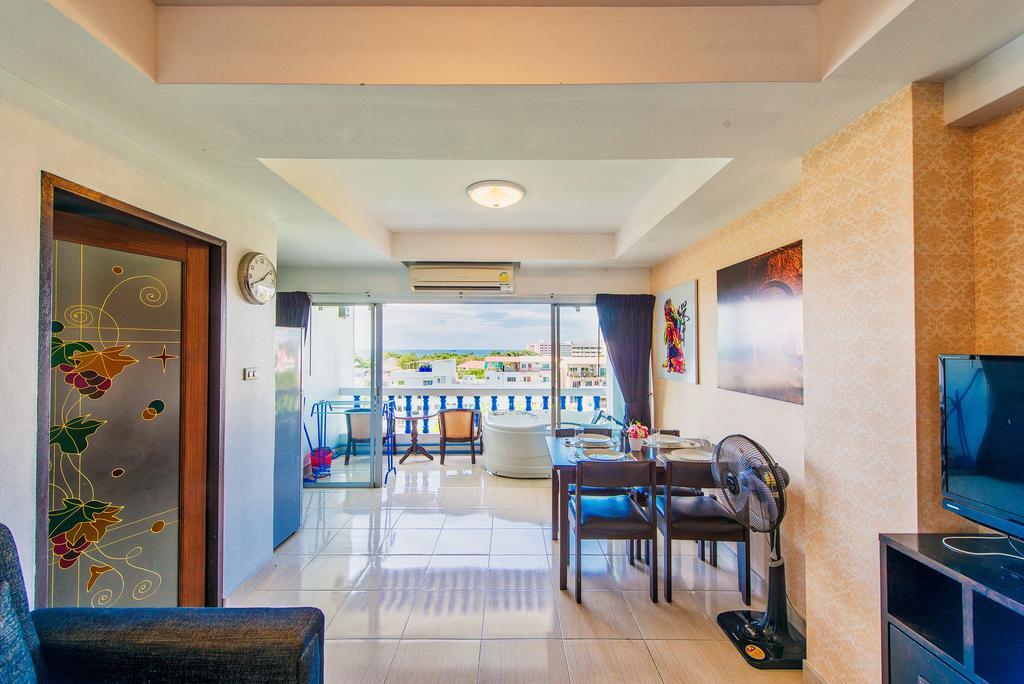 Apartmán Ruamchok Ocean View Pattaya Pokoj fotografie