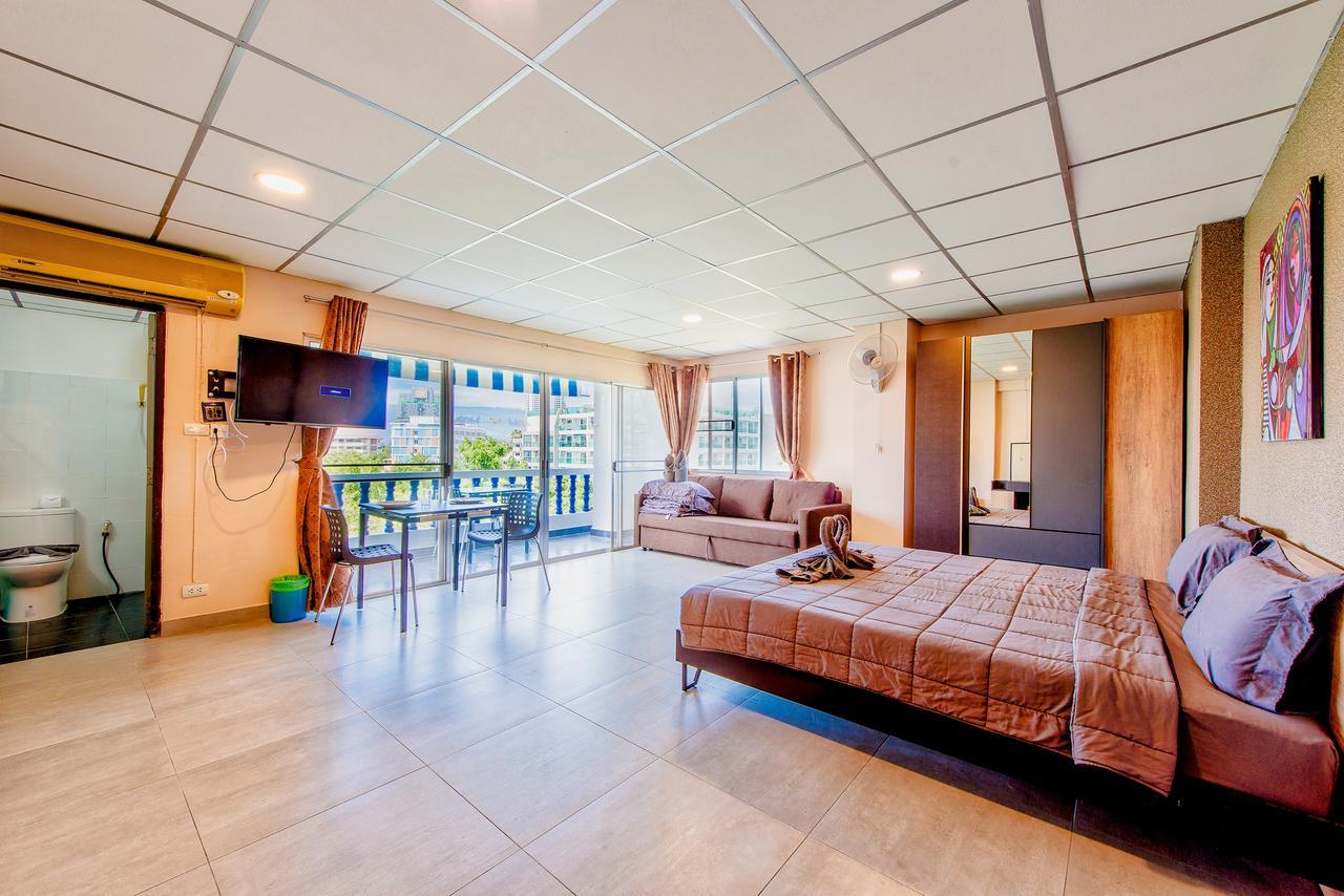 Apartmán Ruamchok Ocean View Pattaya Pokoj fotografie